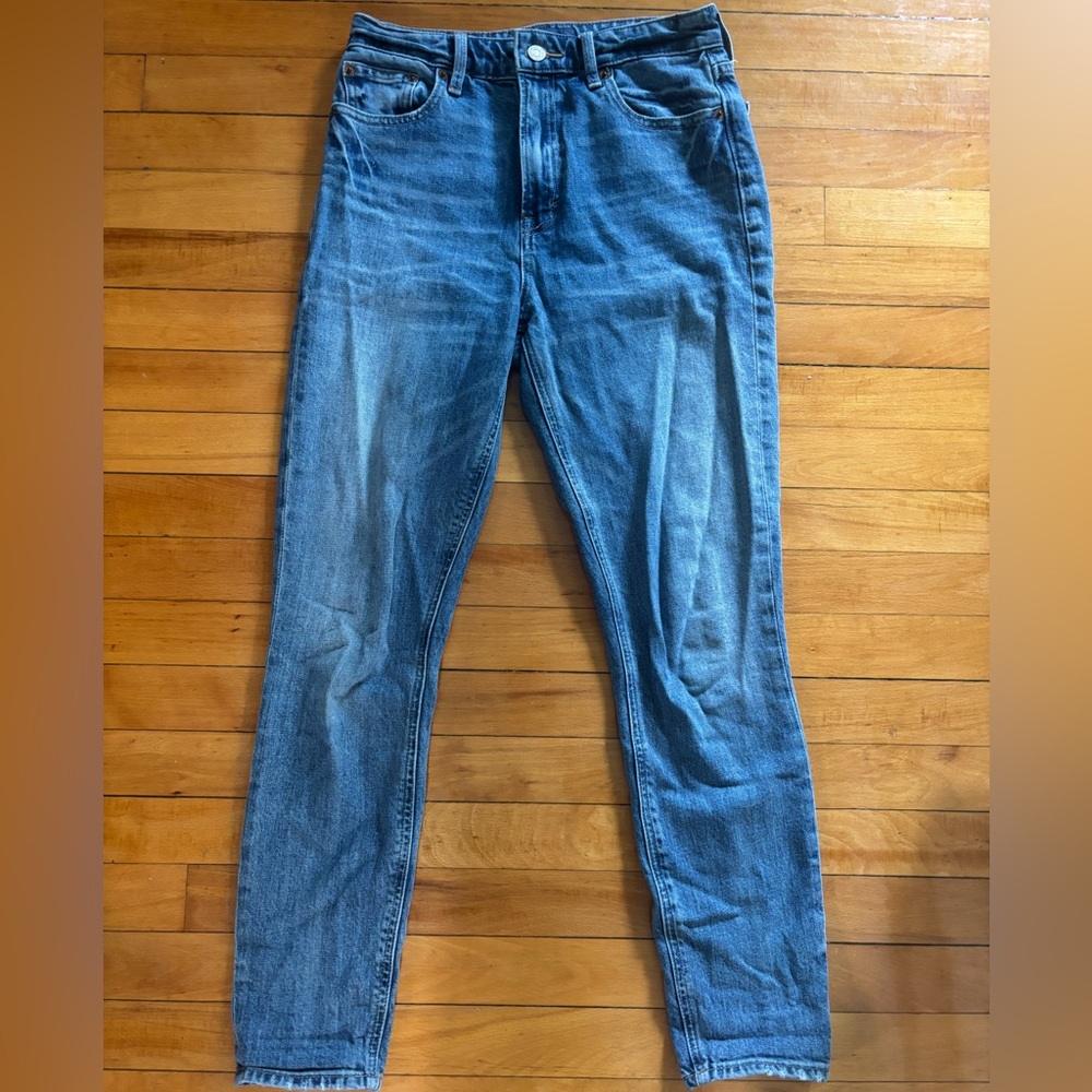Lucky Brand Blue Jeans with Natural Fading